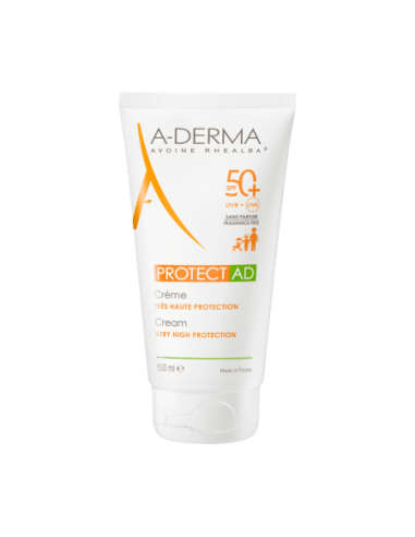 A-DERMA SOLAR 50+ CREMA AD 150 ML