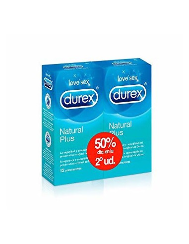 DUREX NATURAL PRESERVATIVOS DUPLO