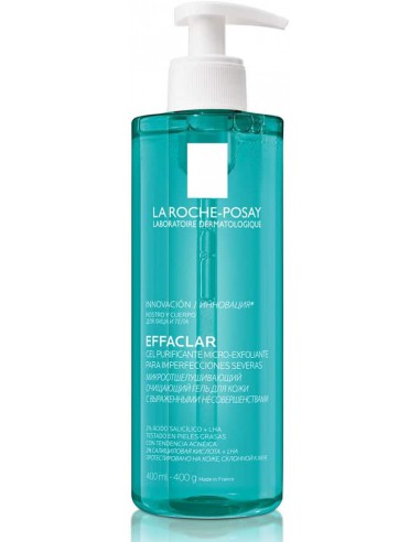 LA ROCHE EFFACLAR GEL MICRO-EXFOLIANTE 400 ML