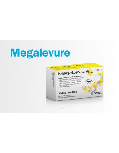 MEGALEVURE 10 STICKS PLATANO