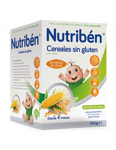 NUTRIBEN CEREALES SIN GLUTEN 600 G