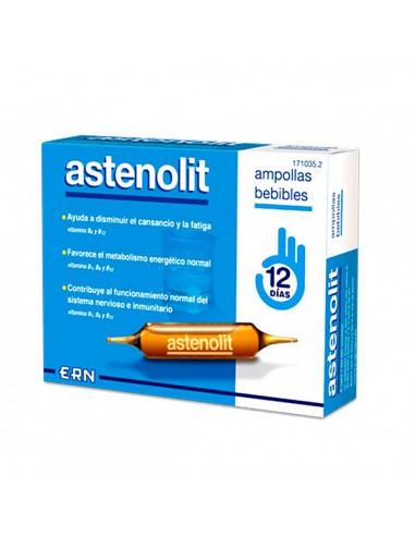 ASTENOLIT AMPOLLAS BEBIBLES 12 AMP