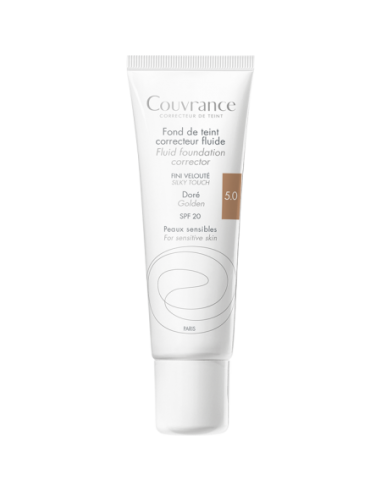 AVENE MAQUILLAJE FLUIDO FP20 DORADO 5.0 30 ML