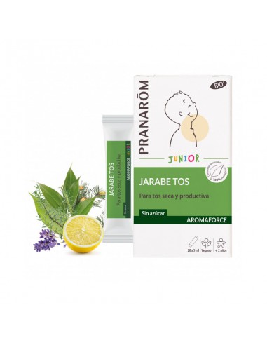 PRANAROM AROMAFORCE JARABE TOS JUNIOR...