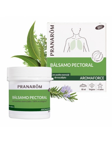 PRANAROM AROMAFORCE BALSAMO PECTORAL 80 ML