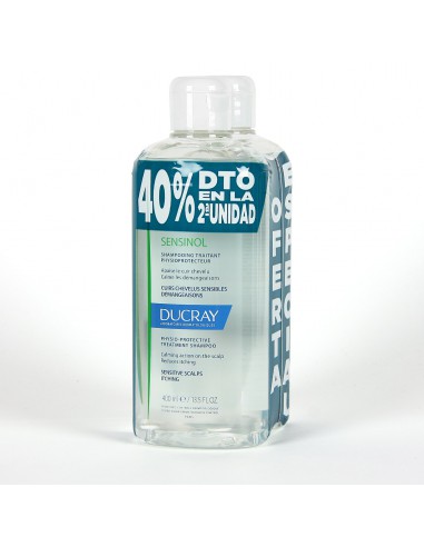 DUCRAY SENSINOL 400 ML 2ª UNID 40% DTO