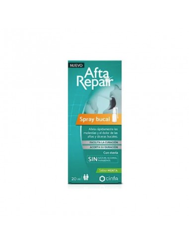 AFTA REPAIR SPRAY BUCAL 1 ENVASE 20 ML SABOR MEN