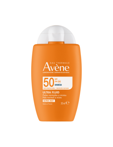 AVENE SOLAR 50+ ULTRA MATIFICANTE FLUIDO 50 ML